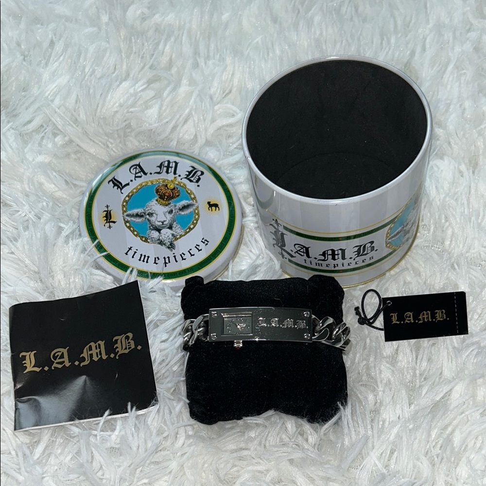 L.A.M.B. Rare Silver Link Watch